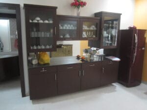 Interior of kitchen